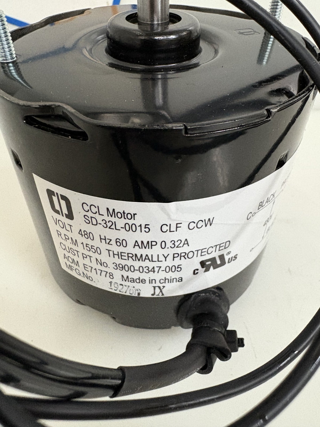 CCL MOTOR FAN MOTOR SD-32L-0015