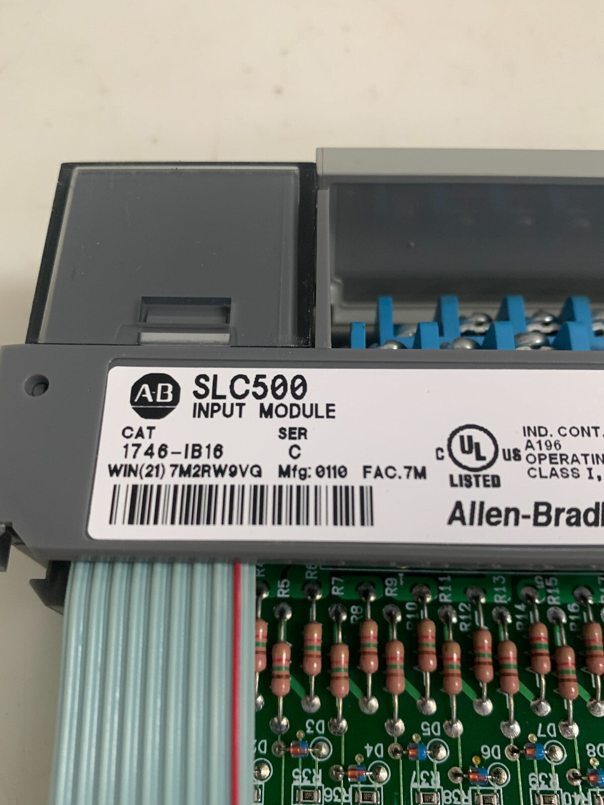 ALLEN BRADLEY INPUT MODULE 1746-IB16 C