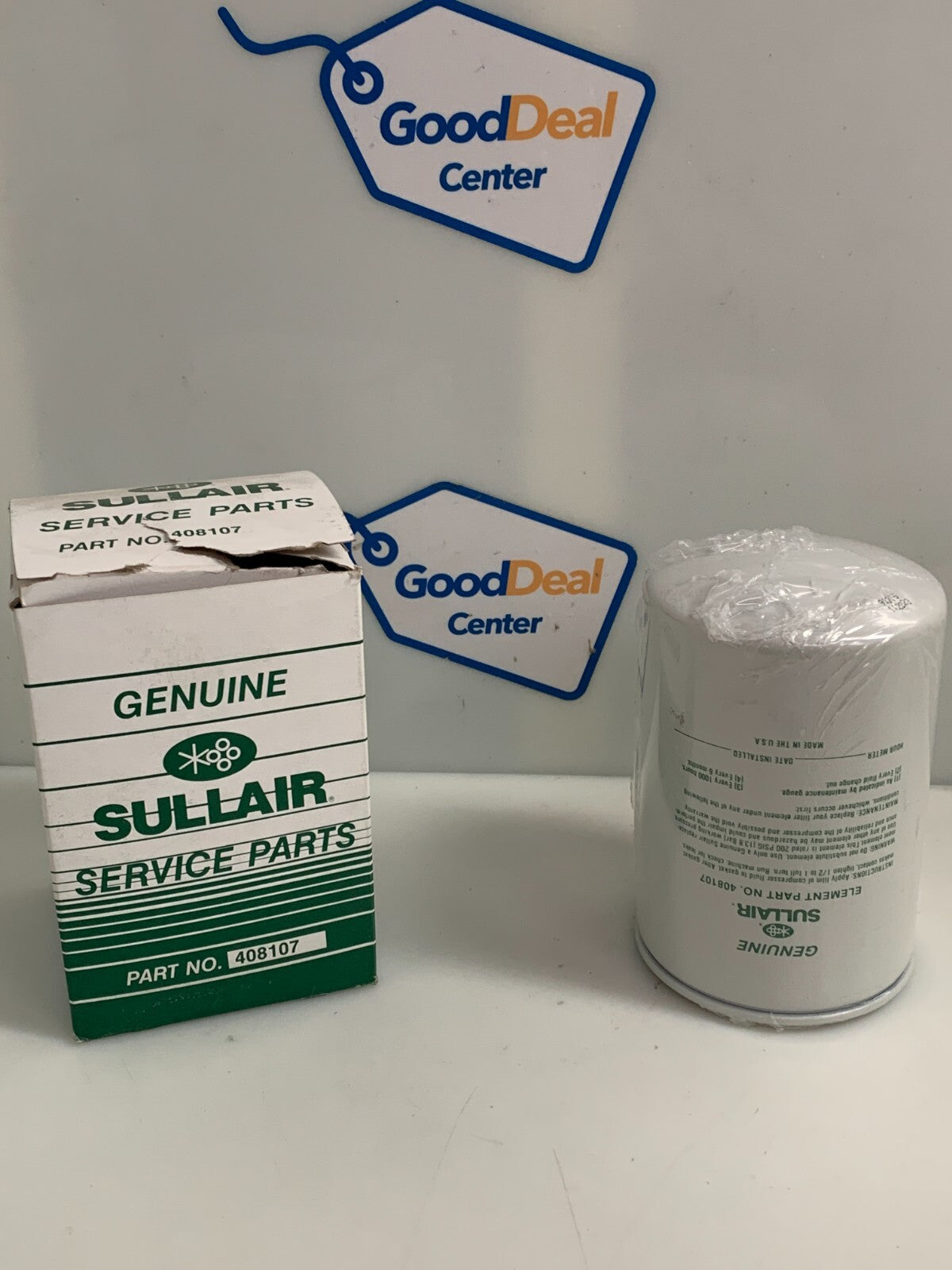 SULLAIR GENUINE OIL FILTER #408107