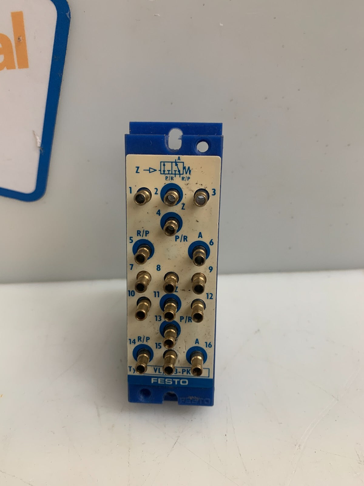 FESTO VL/0-3-PK-3 PNEUMATIC VALVE 10.852