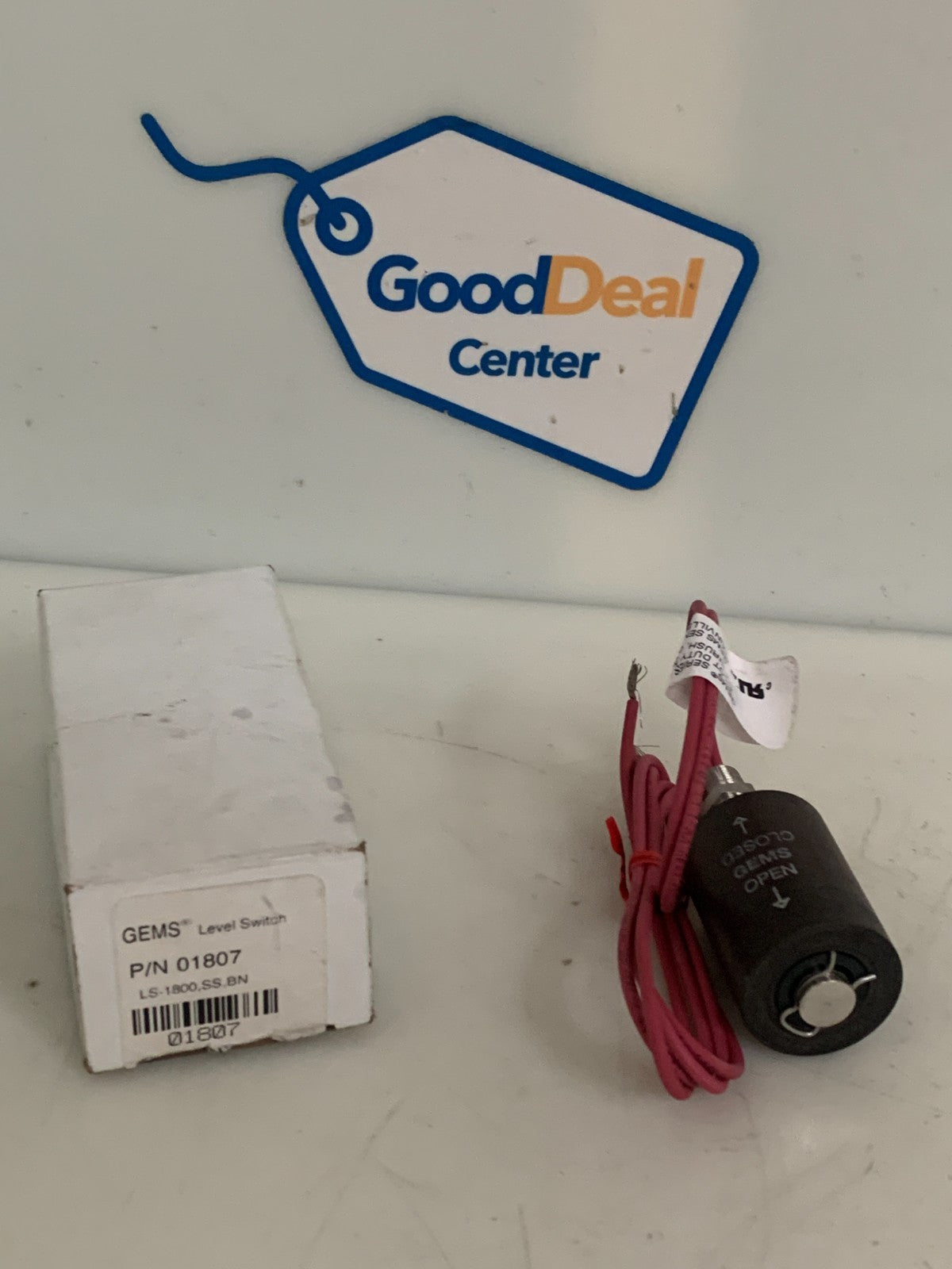 GEMS LEVEL SWITCH 01807 LS-1800,SS,BN