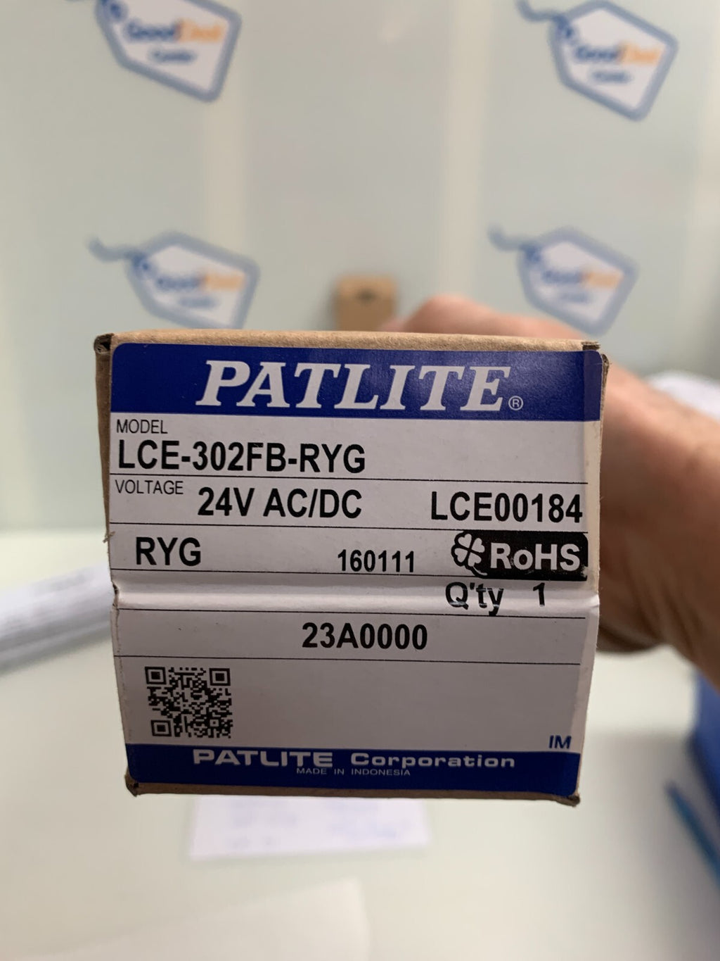 PATLITE SIGNAL LIGHT TOWER LCE-302FB-RYG 24V AC/DC NEW IN BOX