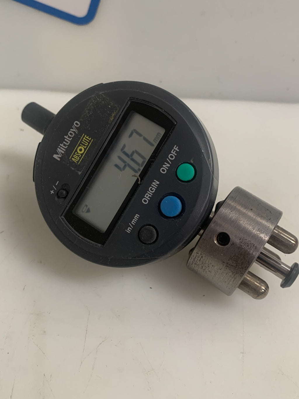 MITUTOYO ABSOLUTE DIGIMATIC TRI POD DIGITAL DIAL INDICATOR 543-763 ID-S1012EX