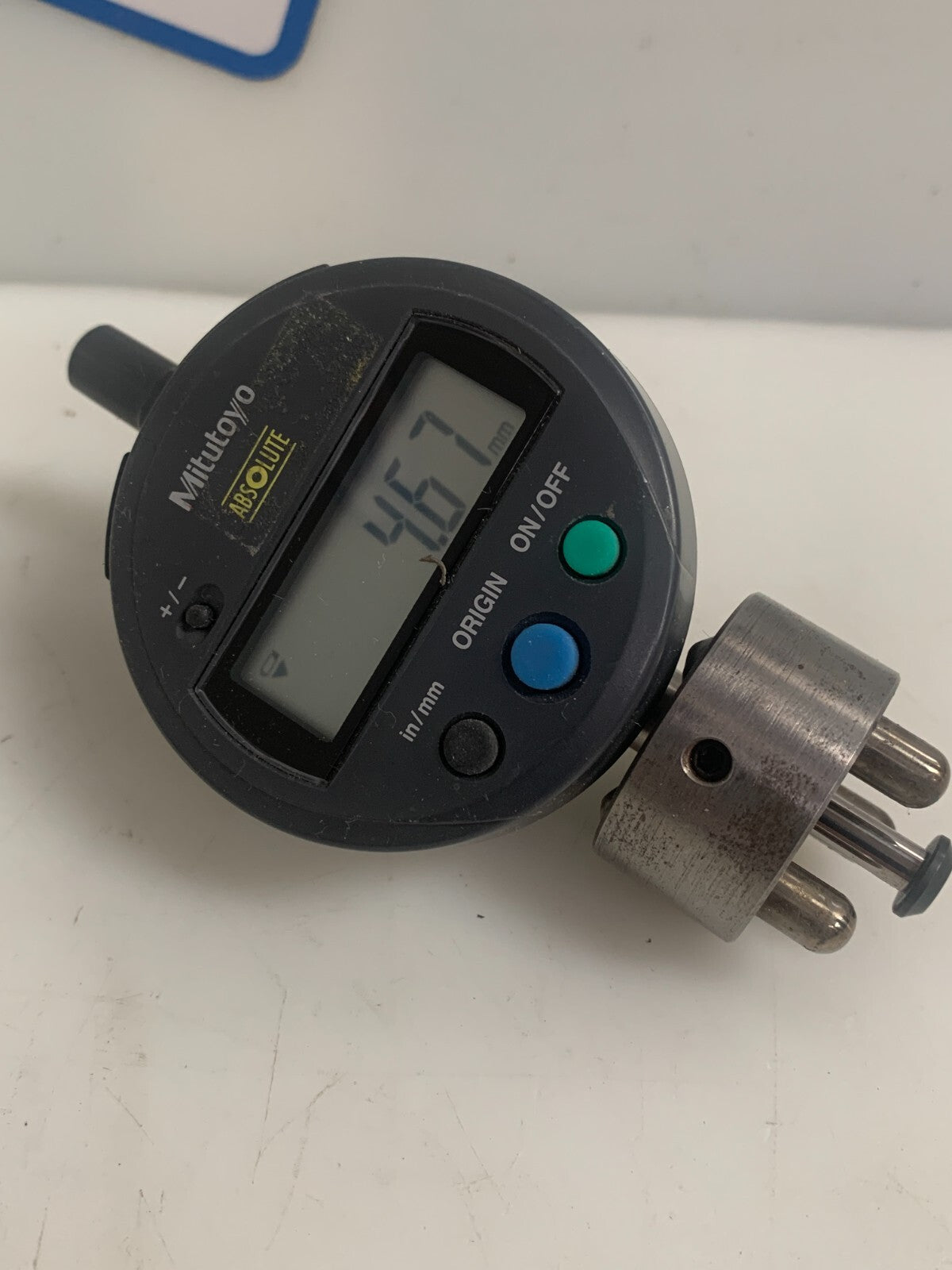 MITUTOYO ABSOLUTE DIGIMATIC TRI POD DIGITAL DIAL INDICATOR 543-763 ID-S1012EX