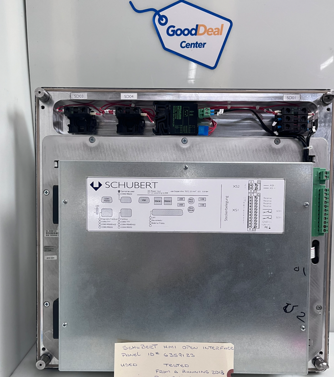 SCHUBERT  HMI Open Interface Panel  6359123