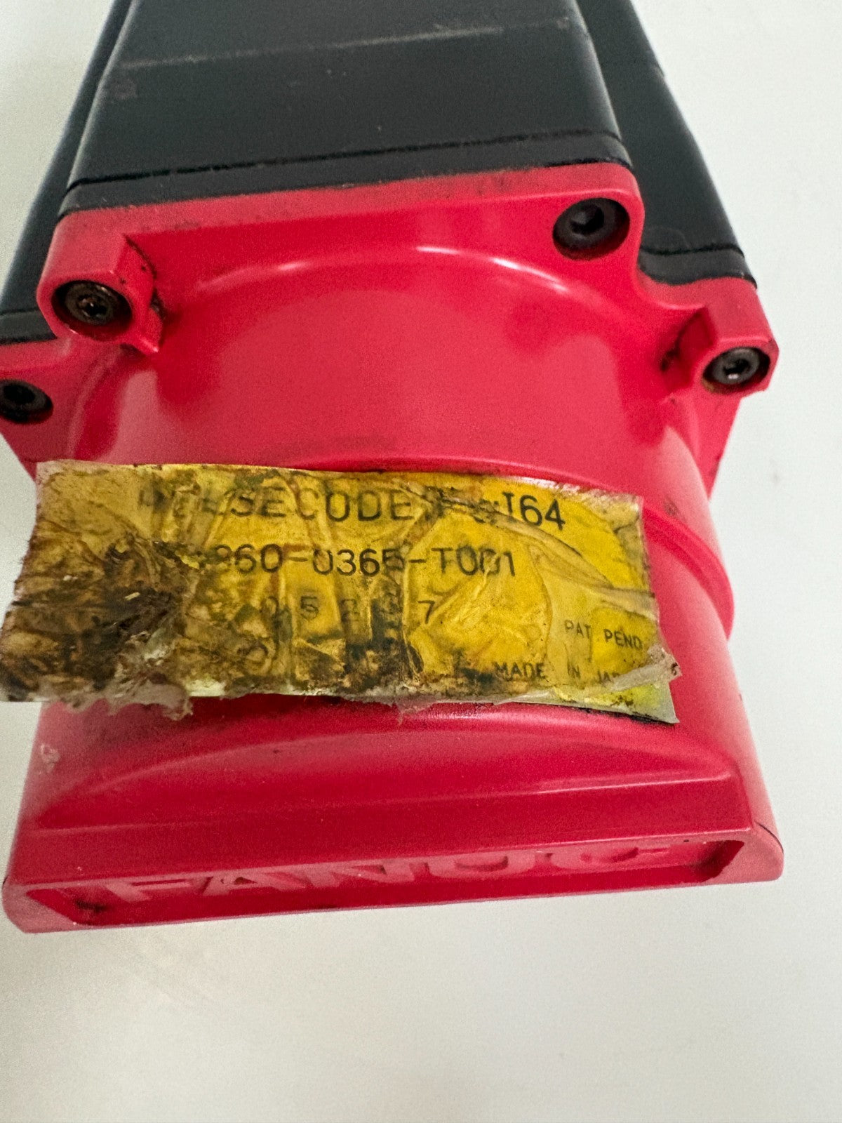 GE FANUC SERVO MOTOR 02/2000 A06B-0372-B077