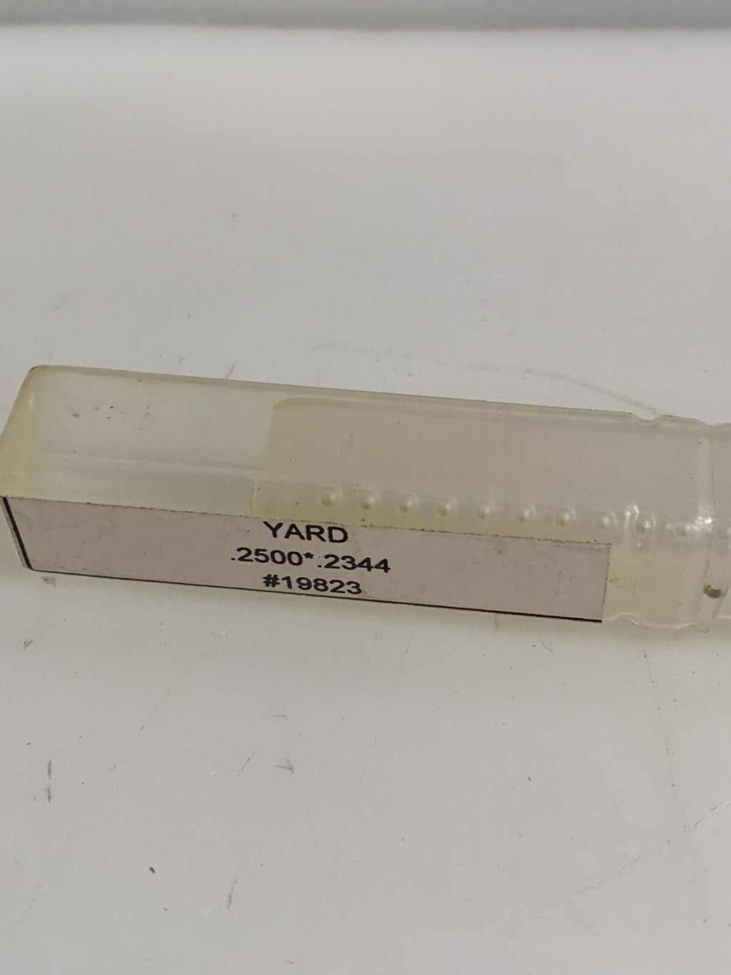 YARDSTORE YARD TREADED SHANK REAMER .2500 X 0.2344 #19823 LOT OF 4 (NEW IN TUBE)