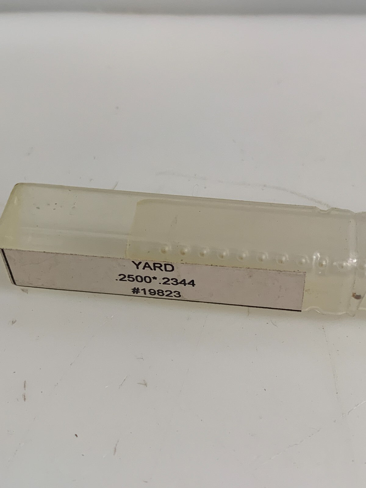 YARDSTORE YARD TREADED SHANK REAMER .2500 X 0.2344 #19823 LOT OF 4 (NEW IN TUBE)