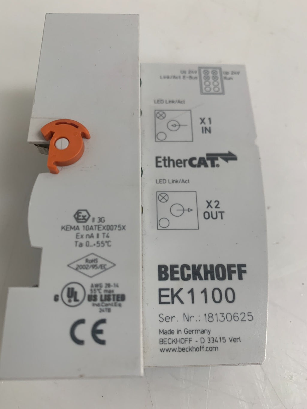 BECKHOFF ETHER CAT EK 1100