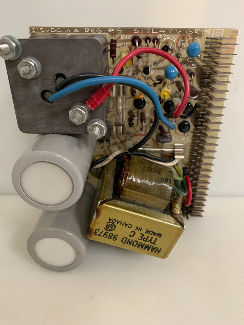 GENERAL ELECTRIC FANUC POWER SUPPLY 15 VDC .4A REG P.S 517L426 GR4