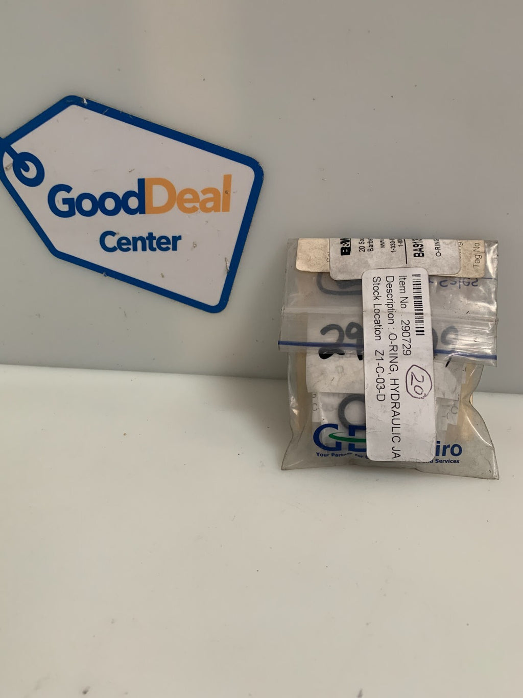 LOT OF 20 GEA HYDRAULIC ORING #290729