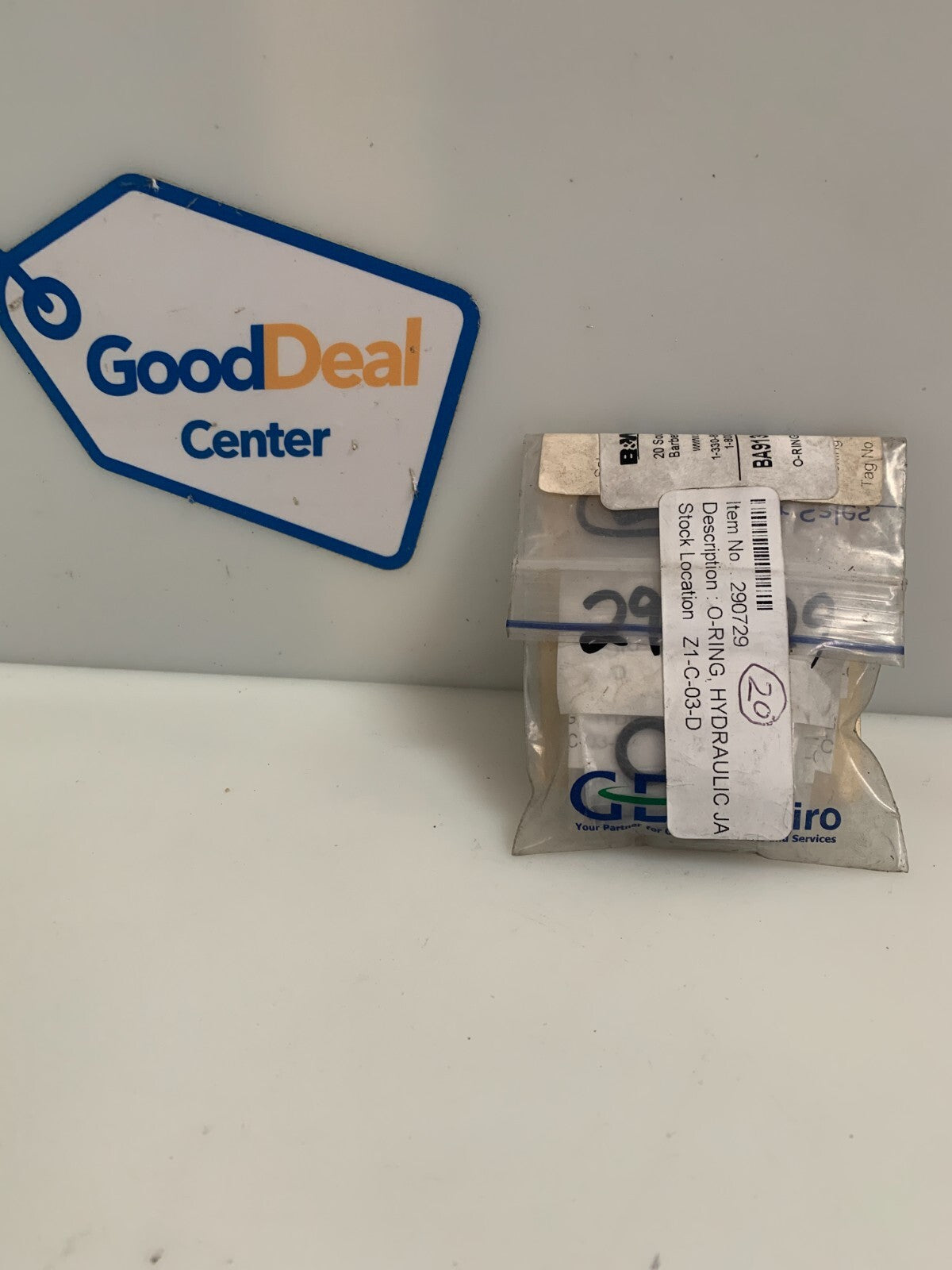 LOT OF 20 GEA HYDRAULIC ORING #290729