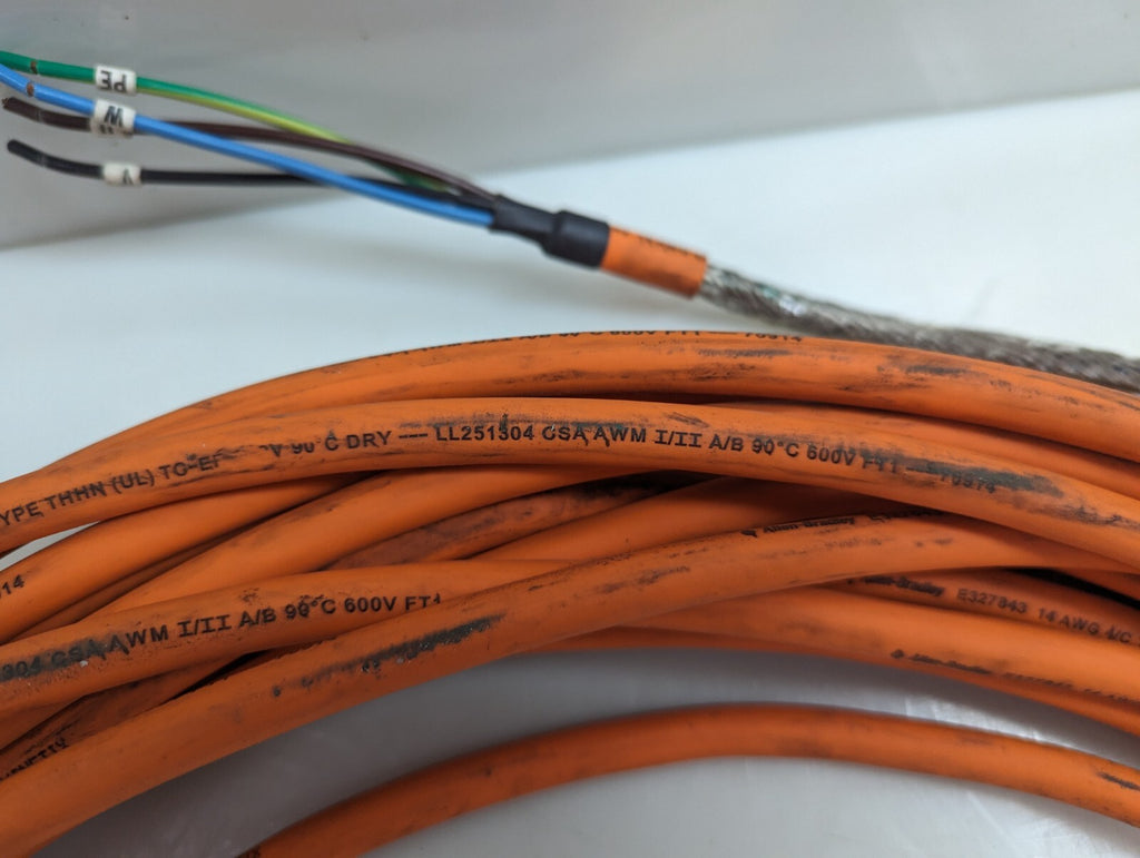 Allen-Bradley E327843 LL251304 Kinetix Cable 14AWG 50 Ft long3