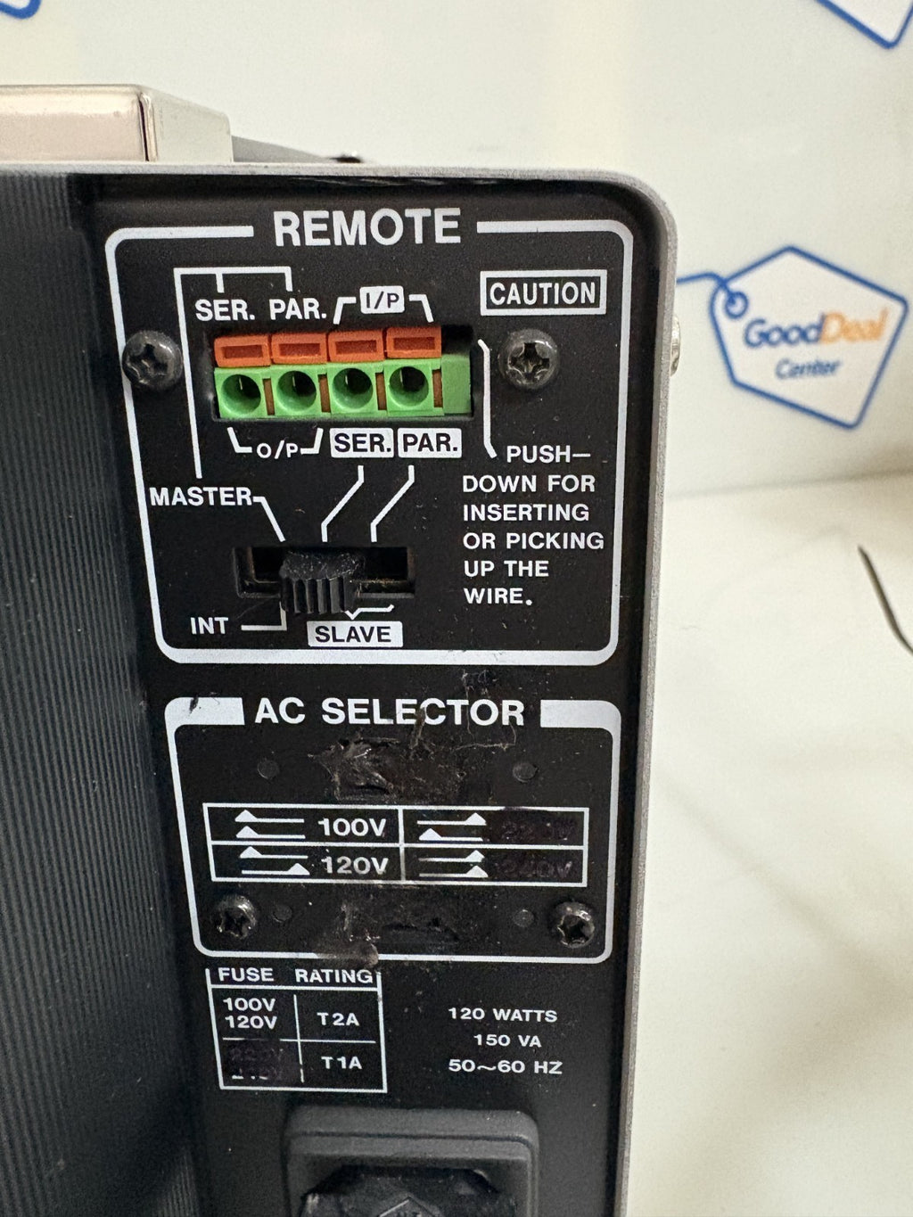 GW INSTEK DC POWER SUPPLY MODEL GPS-6010