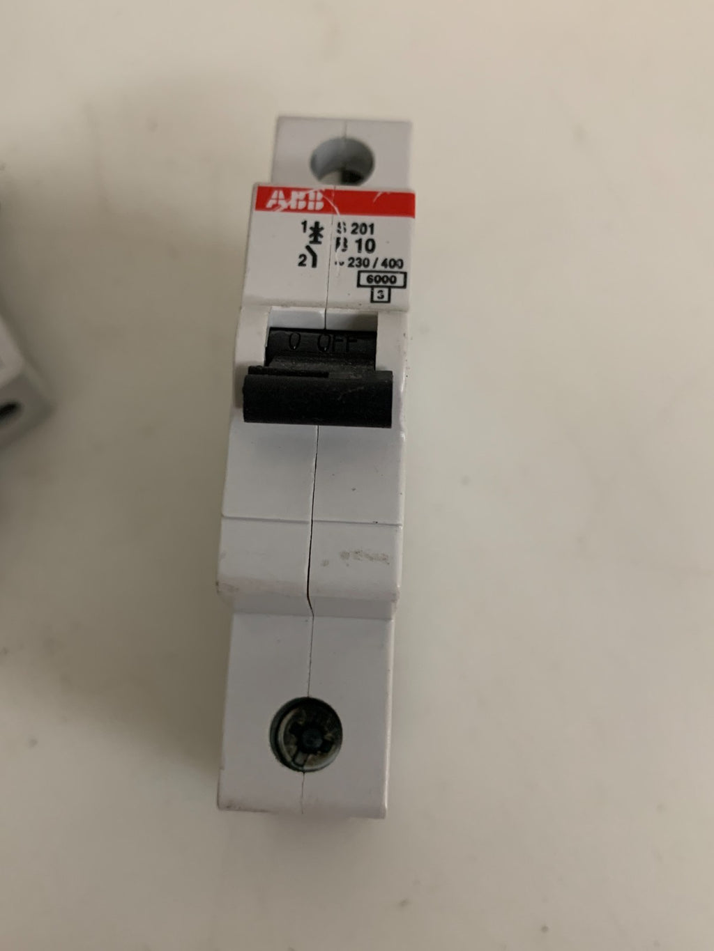 LOT OF 4  ABB CIRCUIT BREAKER S201-B10