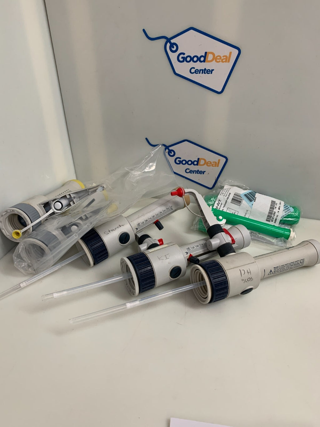 BRANDTECH  Dispensette S Organic Dispenser W/Valve (Mixed lot of 6)0