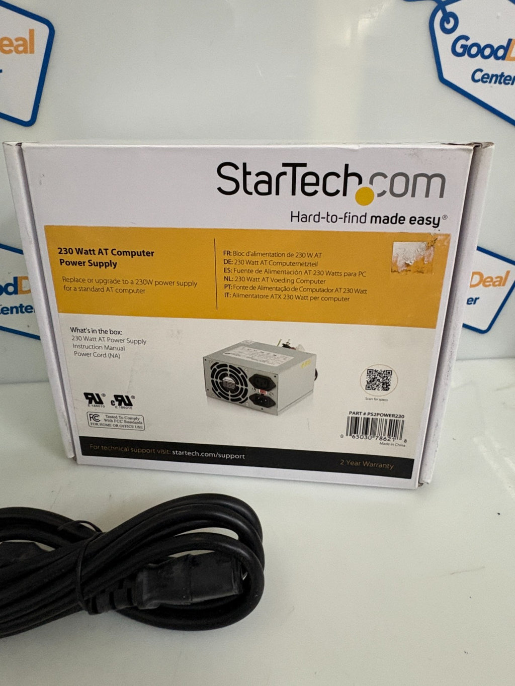 STARTECH AT COMPUTER POWER SUPPLY AG-230T