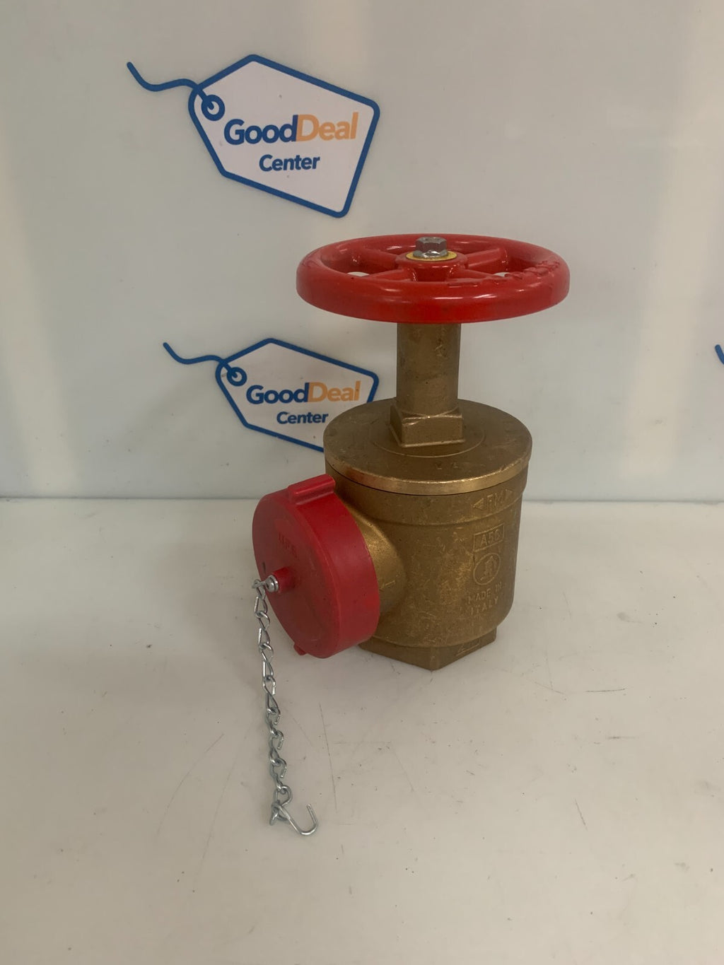 GIACOMINI BRASS FIRE PROTECTION ANGLE HOSE VALVE 2 1/2 #A56Y0140