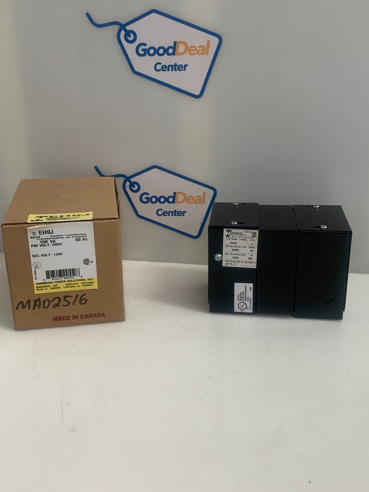 HAMMOND MANUFACTURING EH9J Control Transformer