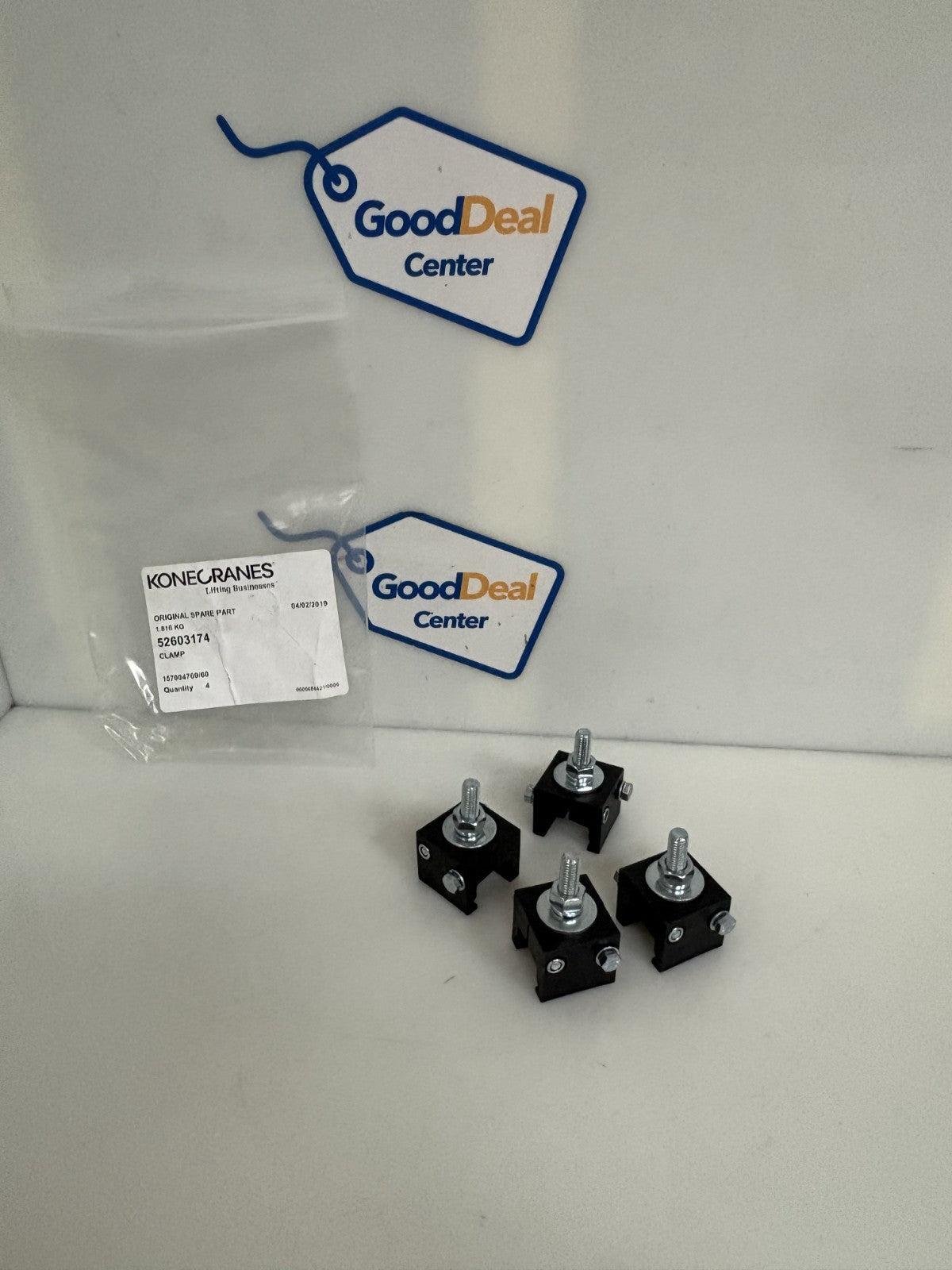 LOT OF 4 KONECRANES CLAMP 52603174