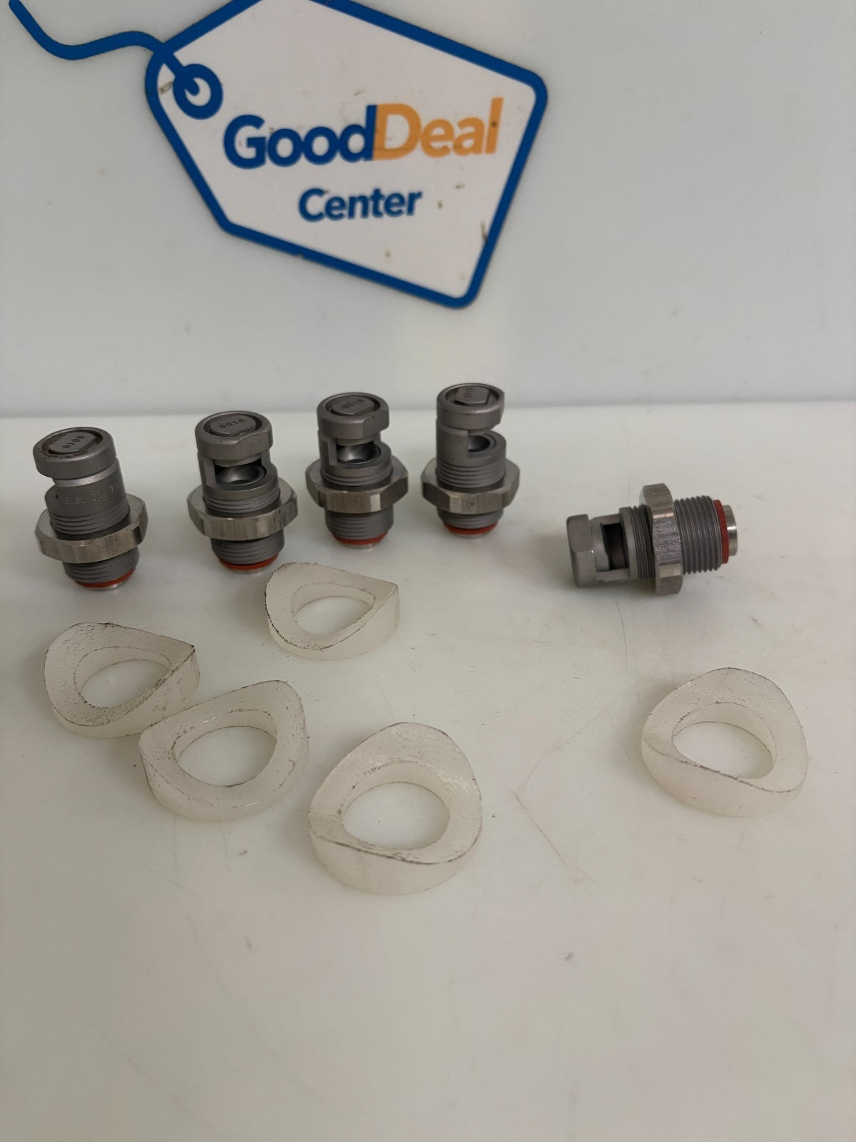 LOT OF 5 SPRAYING SYSTEMS 3/4 SPRAY SHOWER NOZZLE 3/4" 316 SST #20235-316SS