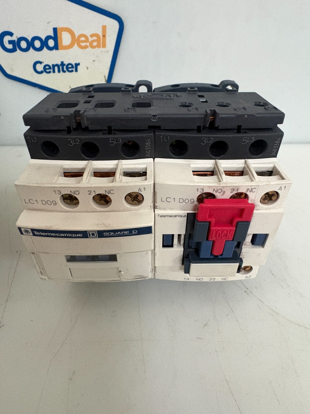 TELEMECANIQUE SQUARE D REVERSING CONTACTOR LC2D09G71