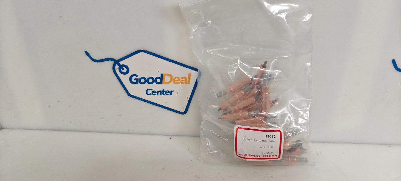 LOT OF 20 ZEPHYR KWIK LOK CLECO 1/8 FASTENER0