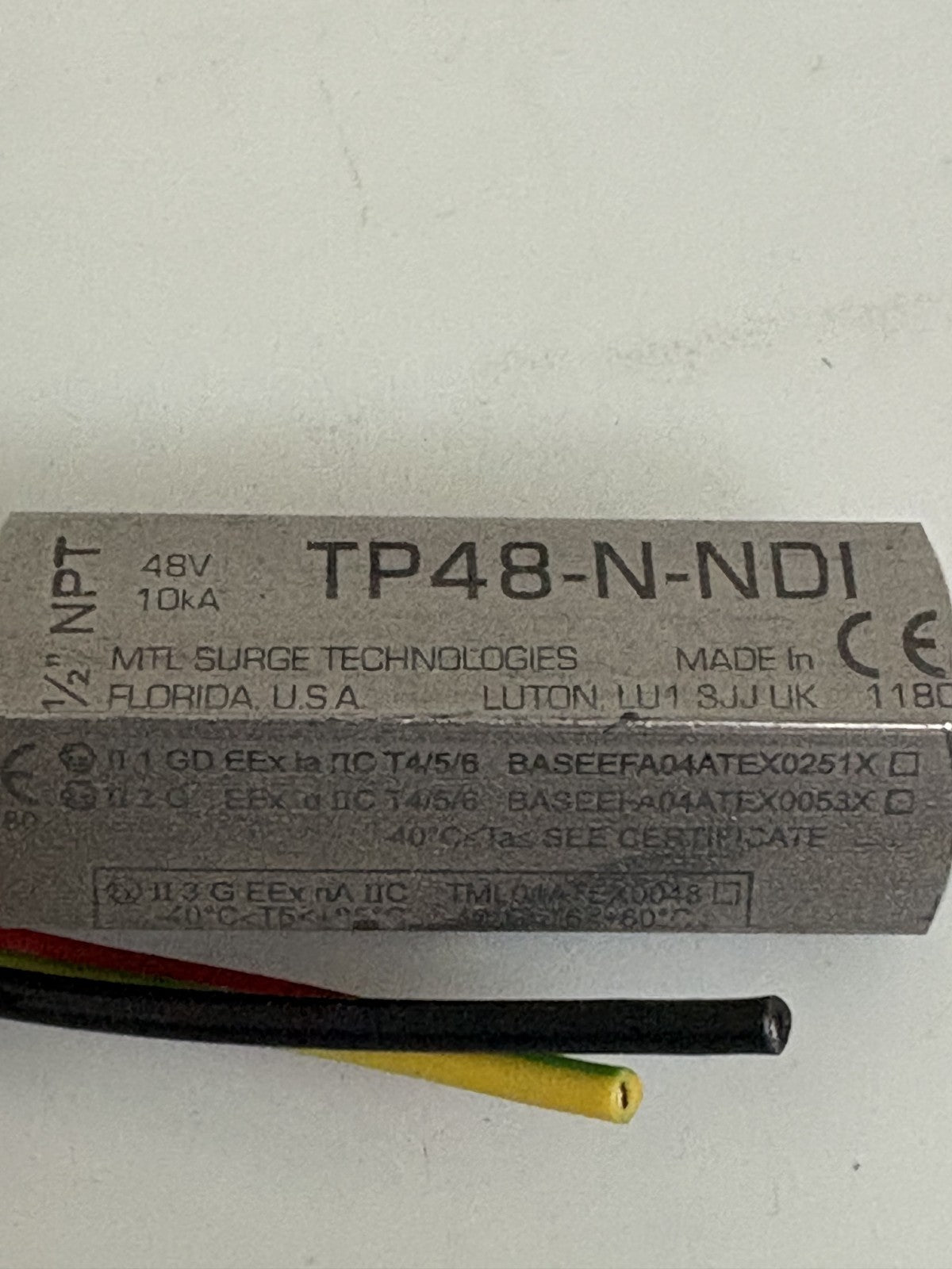 TELEMATIC ANALOG SURGE SUPPRESSOR TP48-N-NDI