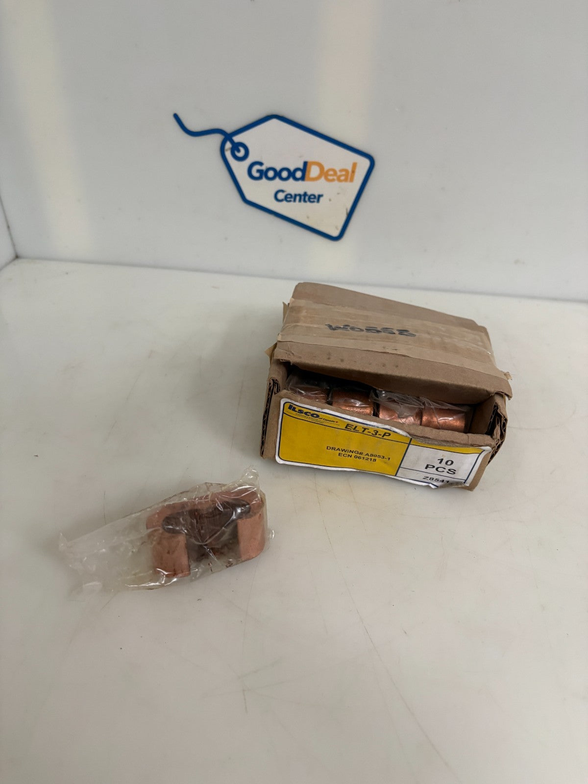 ILSCO 3/0T0 250 AWG COPPER RUN/TAP CRIMP #ELT-3-P 10 IN BOX0
