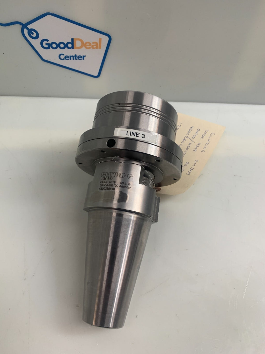 Guhring GM 300 4319 4500286610 Adapter SK50/HSK100