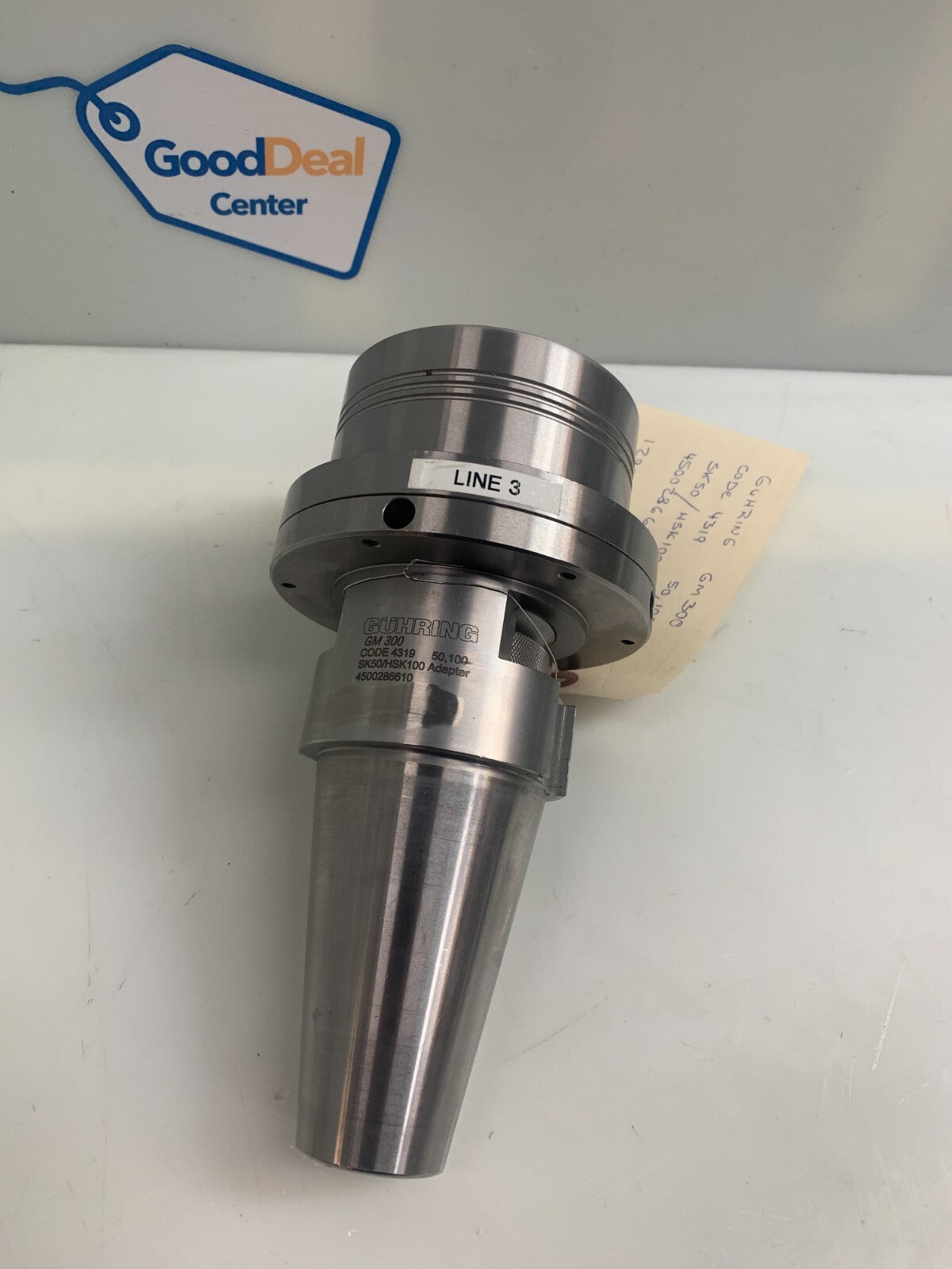 Guhring GM 300 4319 4500286610 Adapter SK50/HSK100