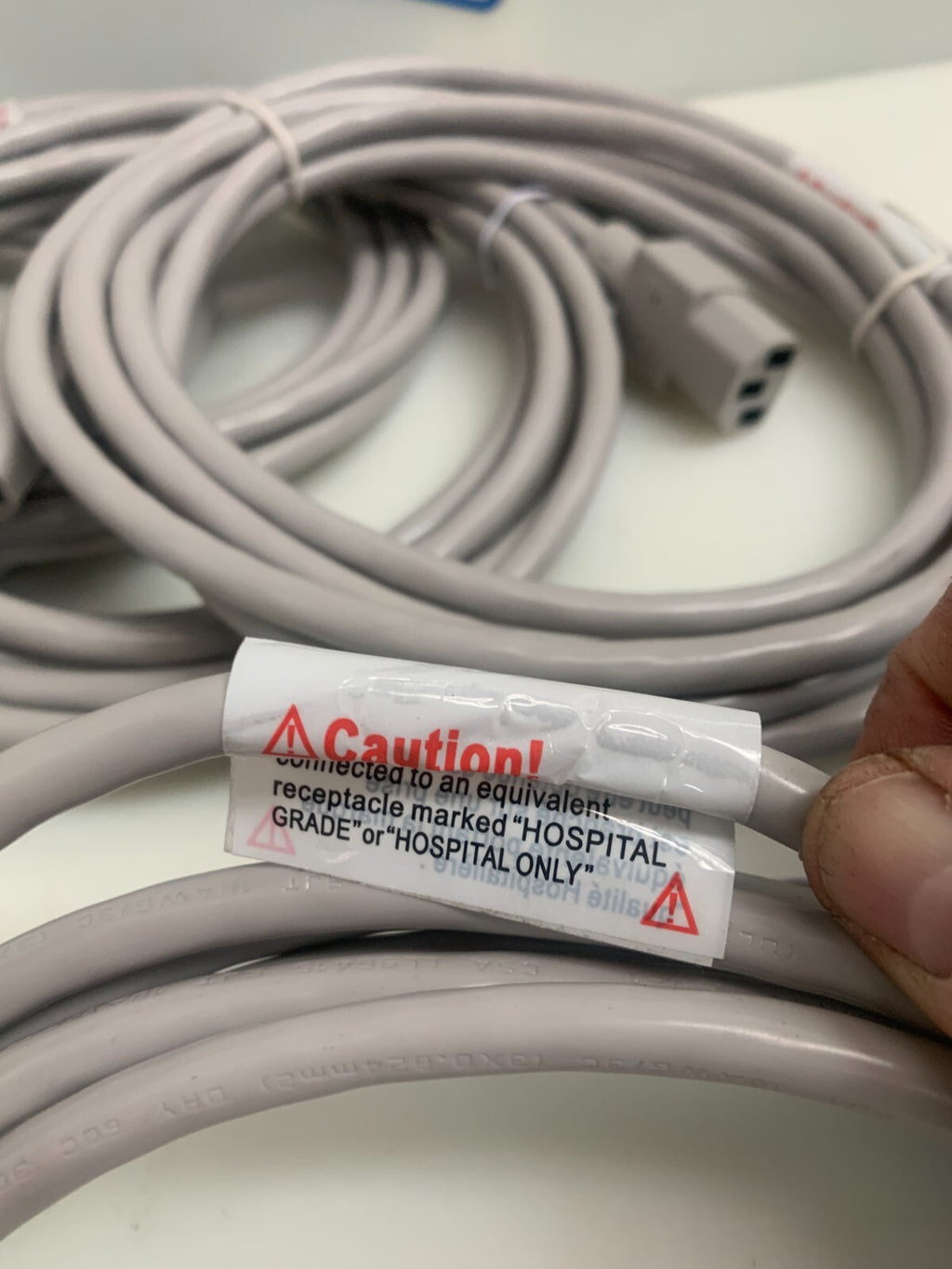 Lot of 5 Exito Power Cable Hospital Grade 8" E126368-L