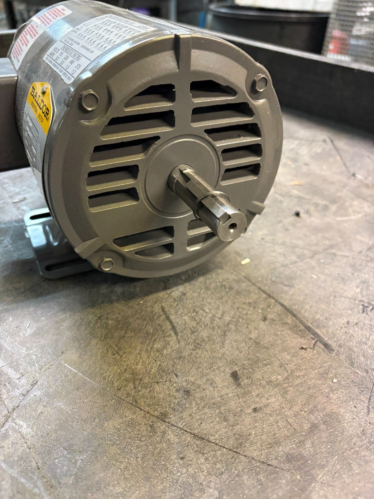 BALDOR 3/4HP INDUSTRIAL MOTOR #M3112-50 SPEC 34F06-4341