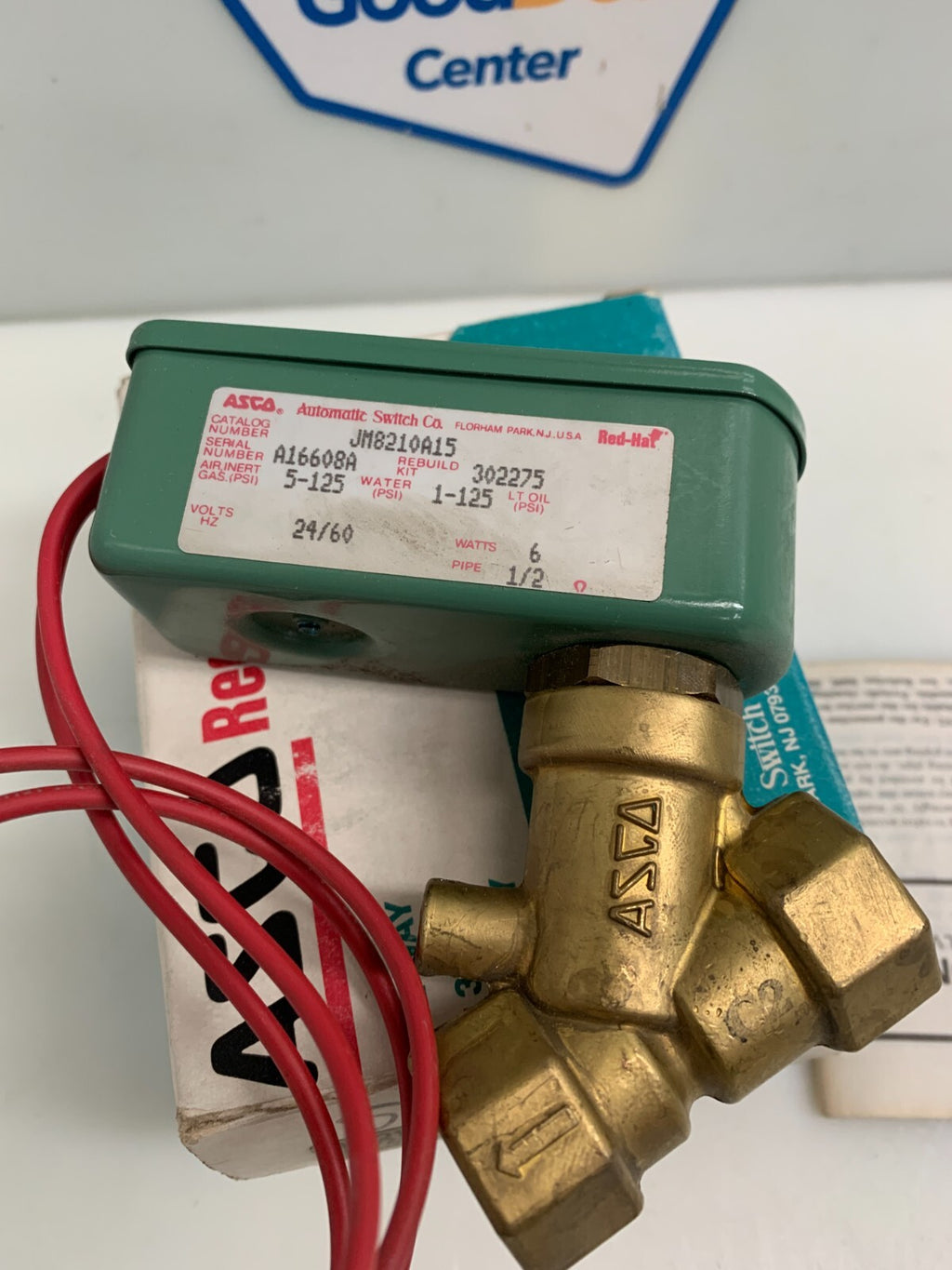 Asco JM8210A15 Solenoid Valve