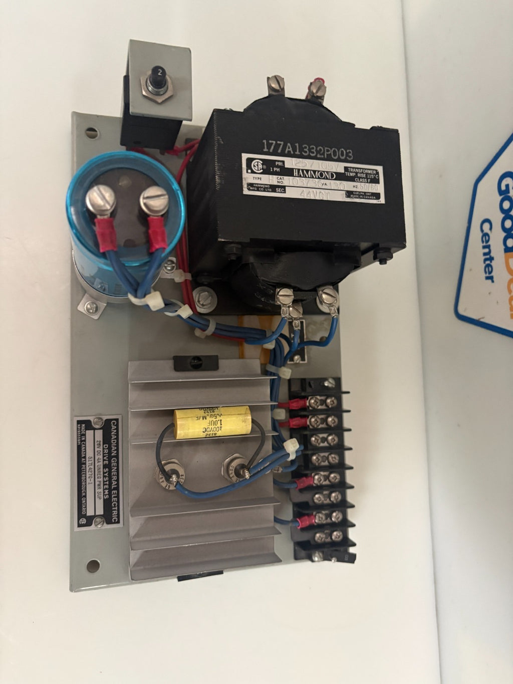 CANADIAN GENERAL ELECTRIC DRIVE POWER SUPPLY 517L427G13