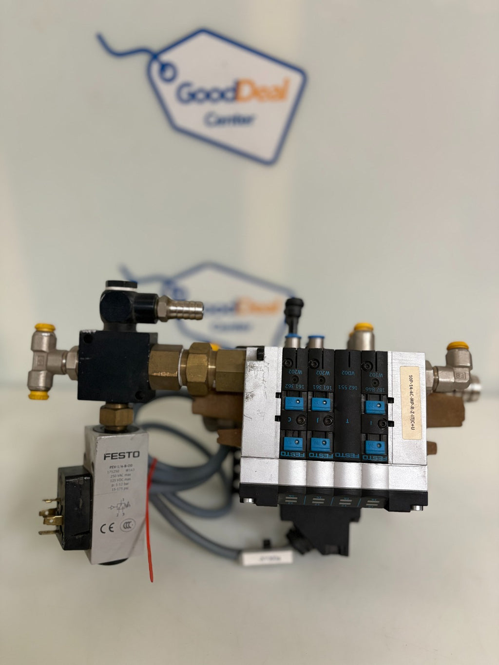 FESTO AIR MANIFOLD MODULE 10P-14-4C-MP-R-Z-ITJC+U