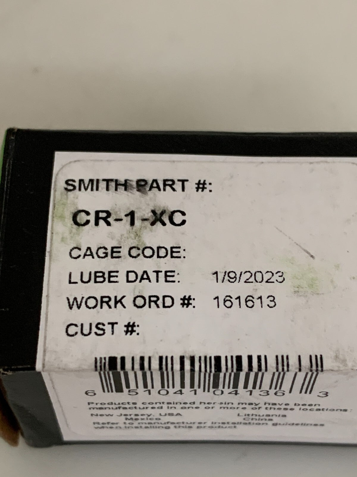 LOT OF 4 SMITH BEARING NEEDLE BEARING CAM FOLLOWER CR-1-XC