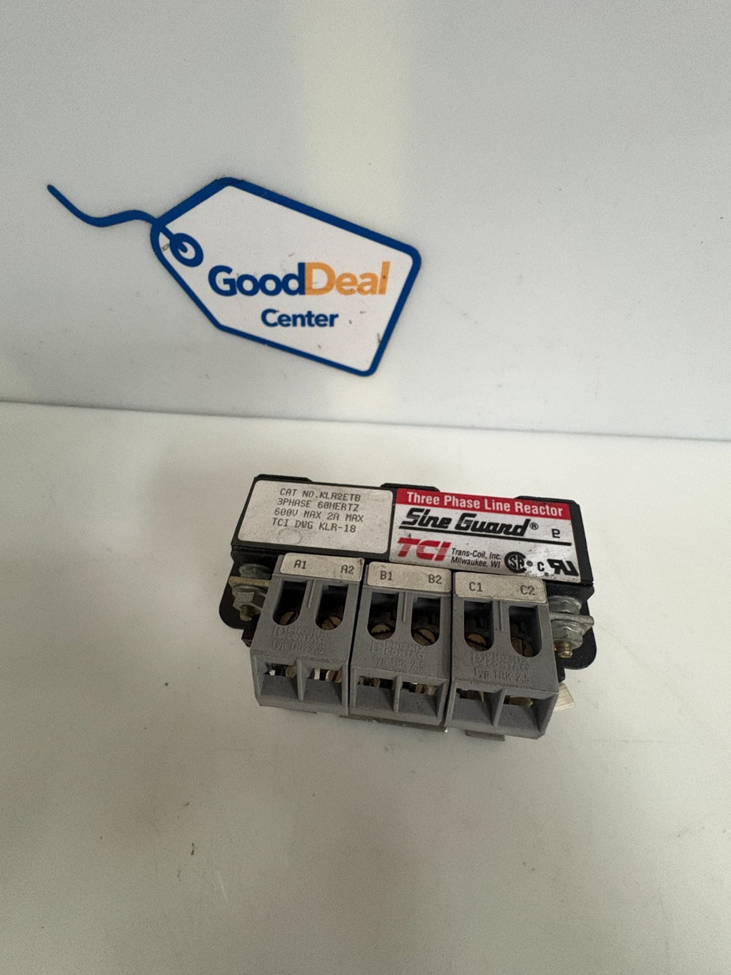 TCI SINE GUARD 3 PHASE LINE REACTOR KLA2ETB