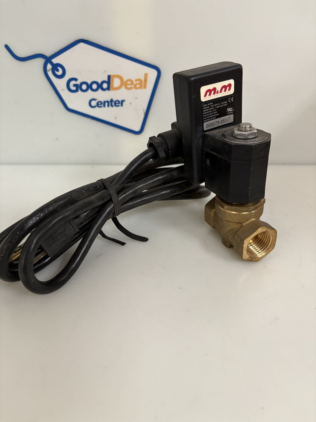 M&M INTERNATIONAL SOLENOID VALVE D266DVUN1 W/TIMER AT2000