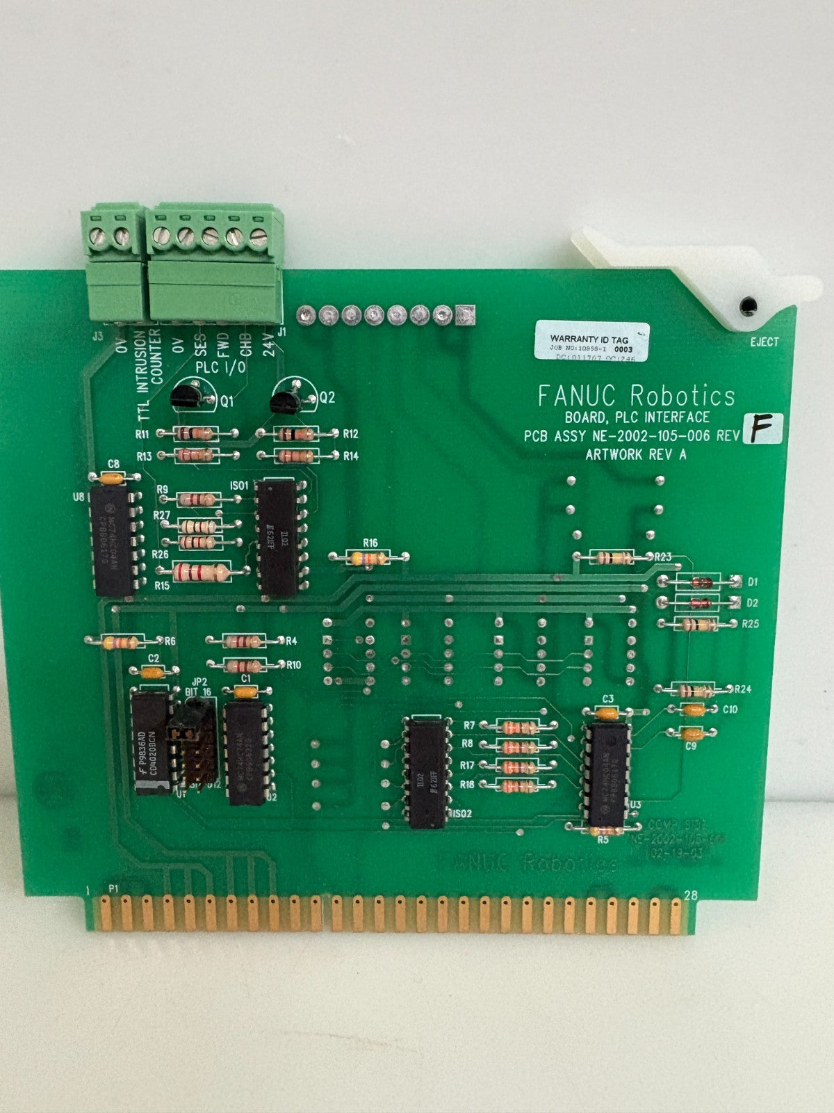 FANUC PLC INTERFACE BOARD NE-2002-105-0061