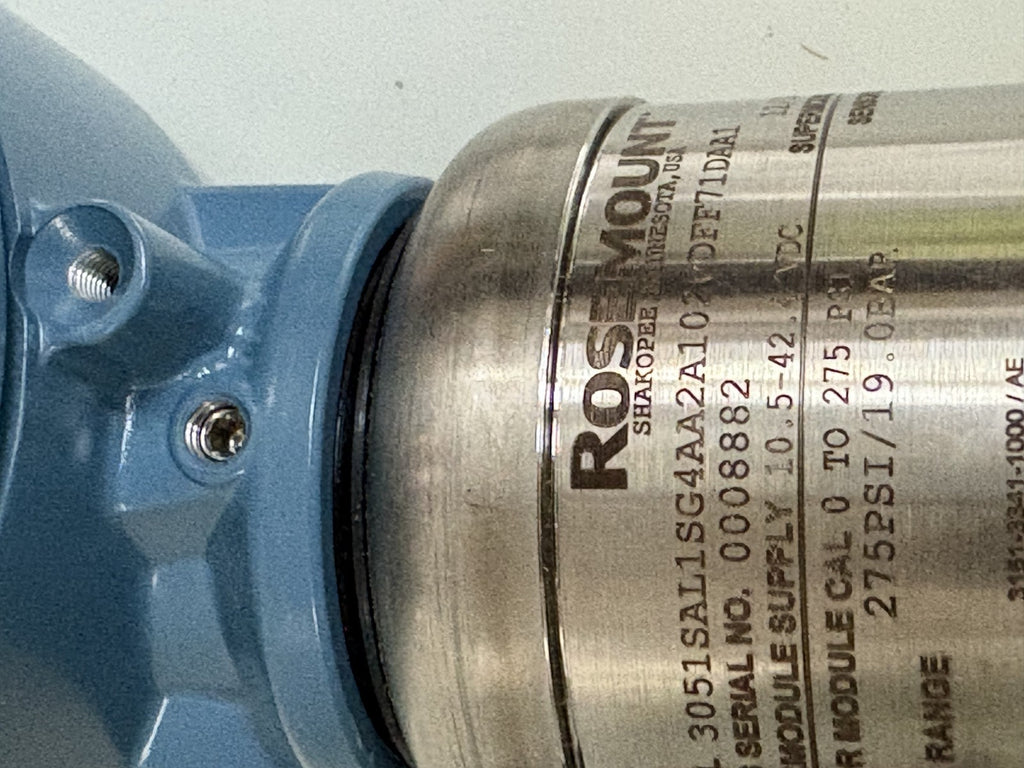 EMERSON ROSEMOUNT PRESSURE TRANSMITTER 300ERSS2AA W/SUPER MODULE SENSOR