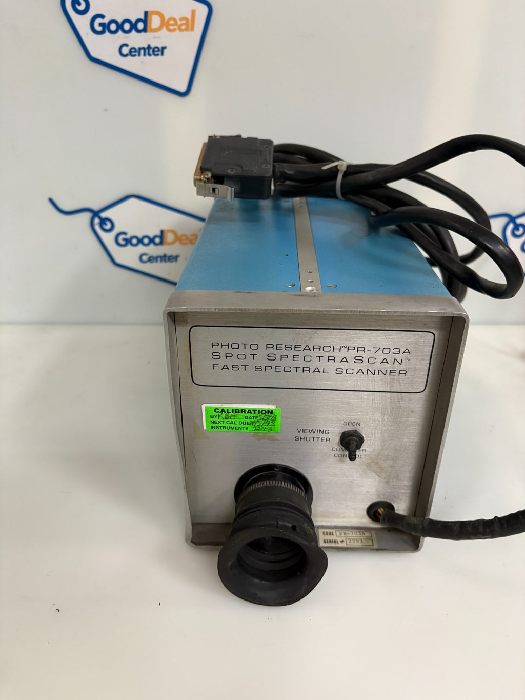PHOTO RESEARCH VINTAGE PR-703A SPOT SPECTRASCAN FAST SPECTRAL SCANNER W/LENS0