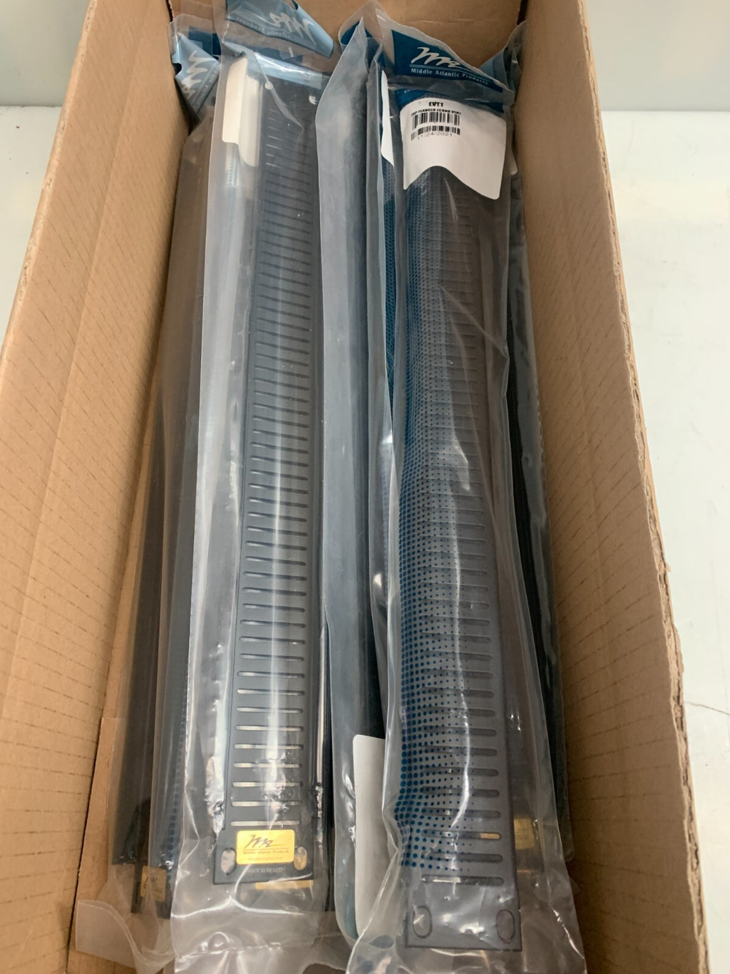Lot of 13 Middle Atlantic EVT-1 1SP Flanged Econo Vent Panel