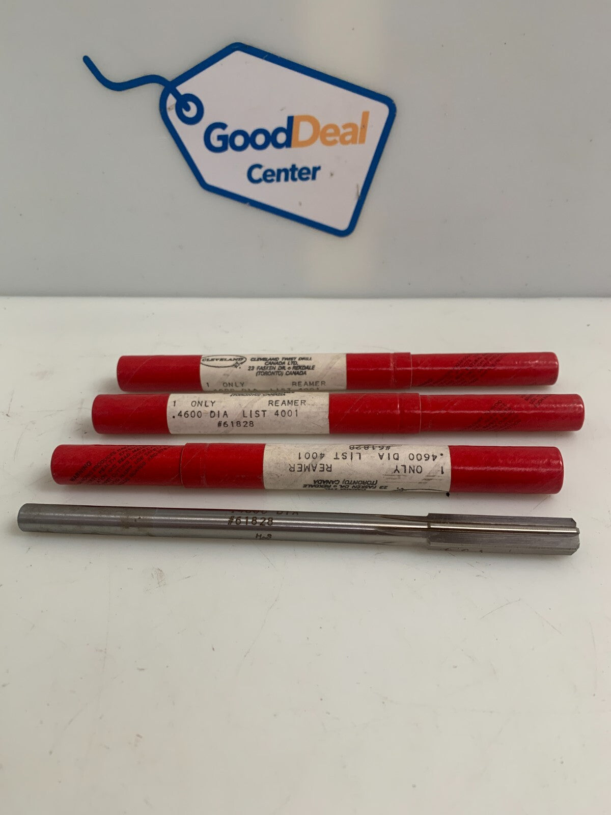 Lot of 3 Cleveland Reamer .4600 Diameter #61828 New in Tube