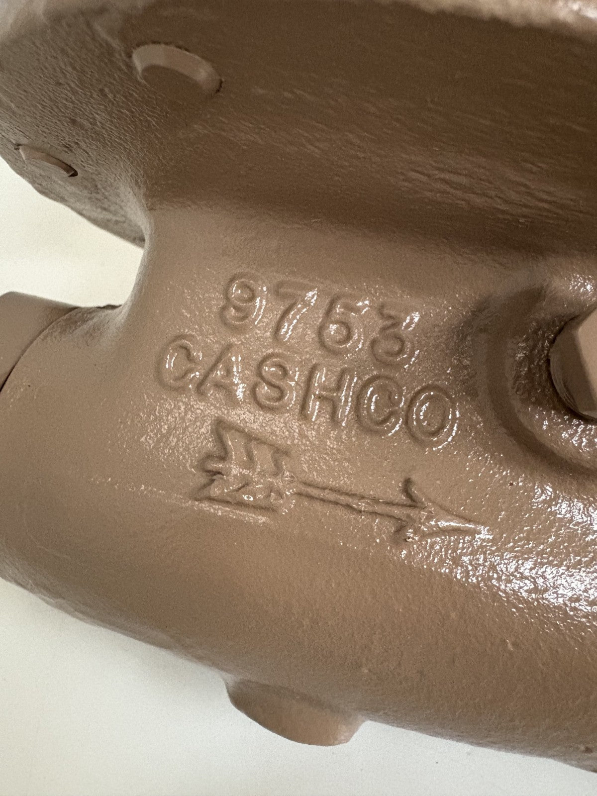 CASHCO PRESSURE REDUCING REGULATOR #201605E006642 80-150 PSI61