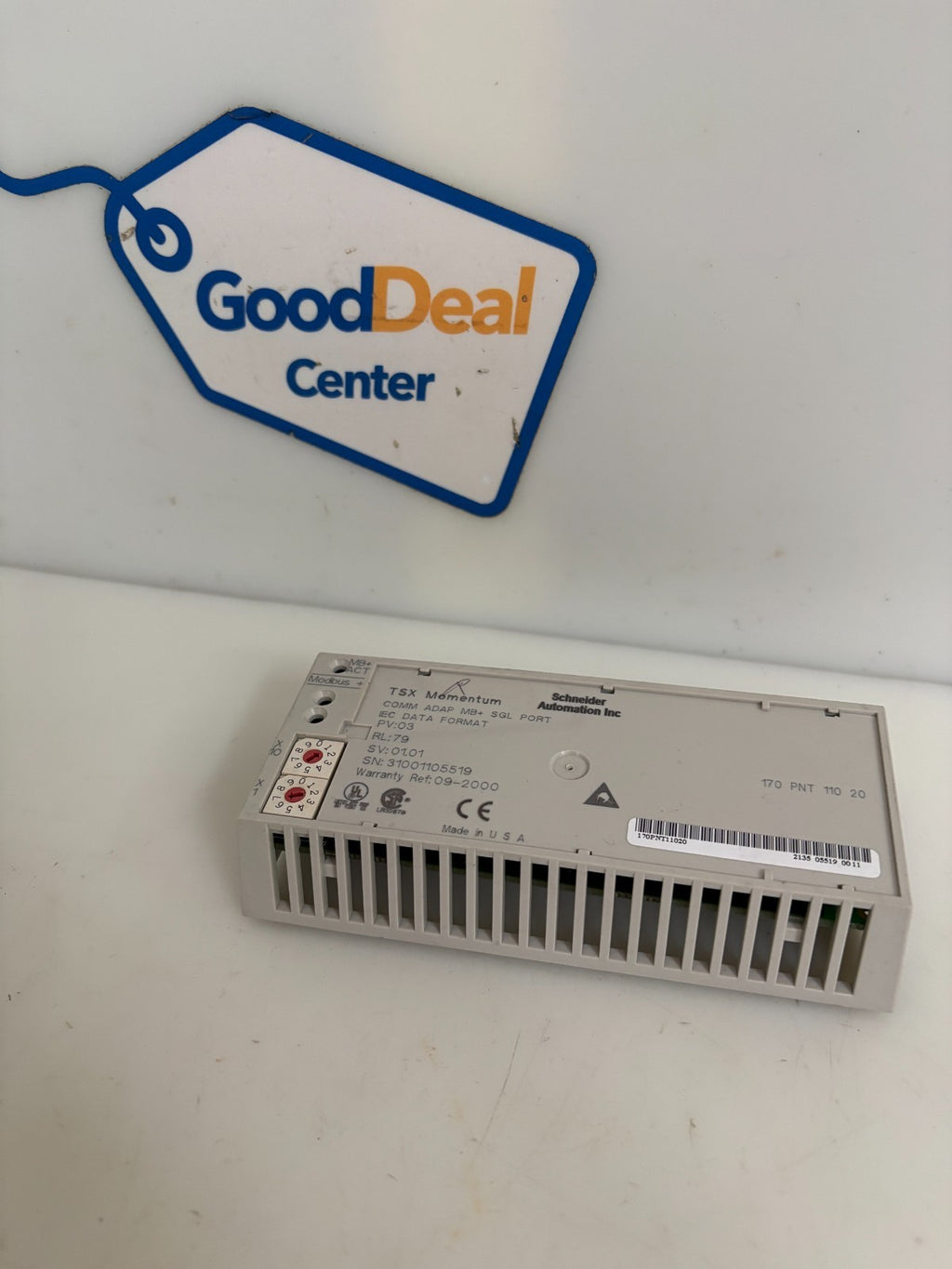 SCHNEIDER ELECTRIC COMMUNICATION ADAPTER MB+ 5GL PORT0
