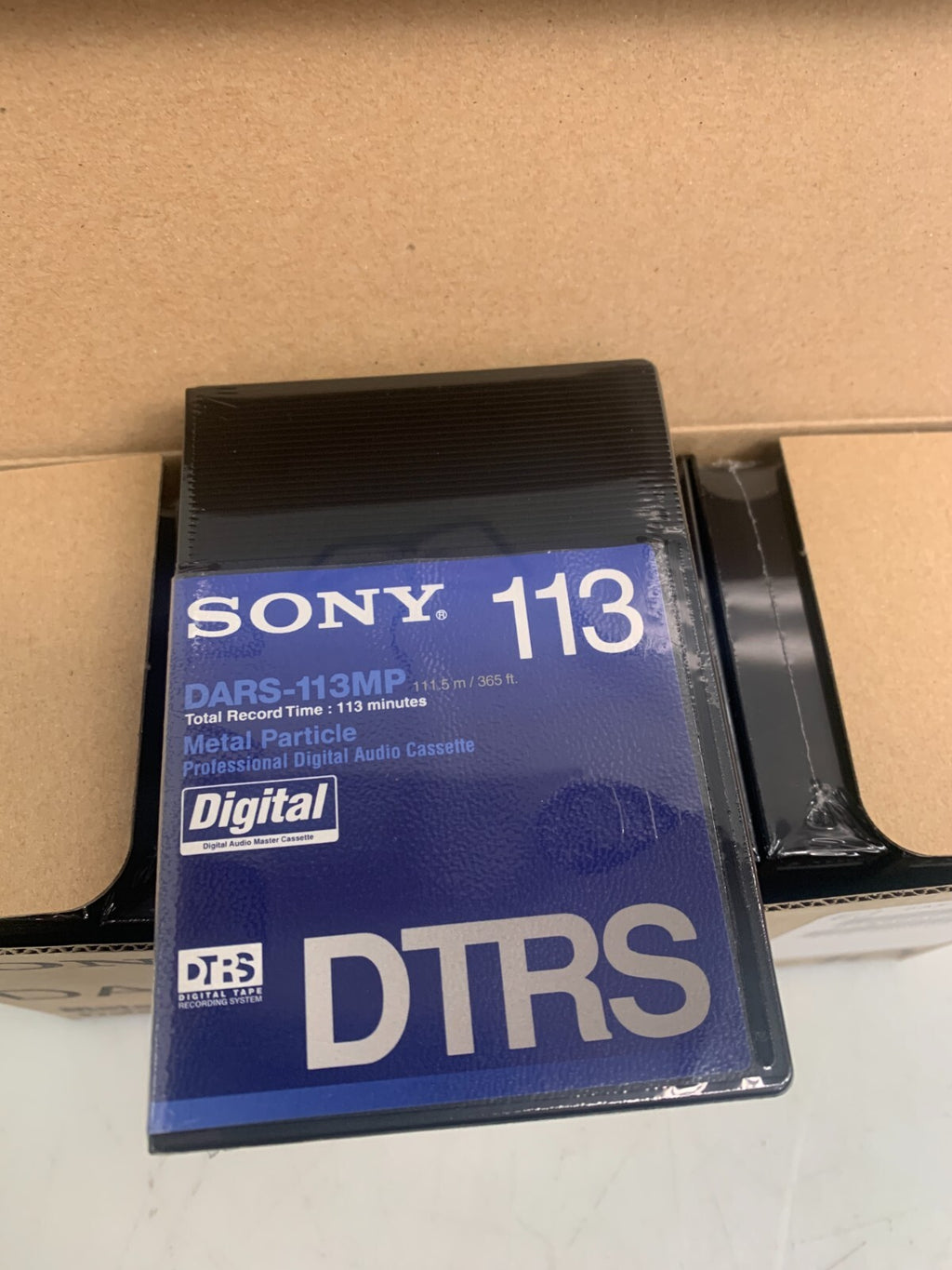 Sony DARS-113MP Digital Audio Master Cassette DTRS