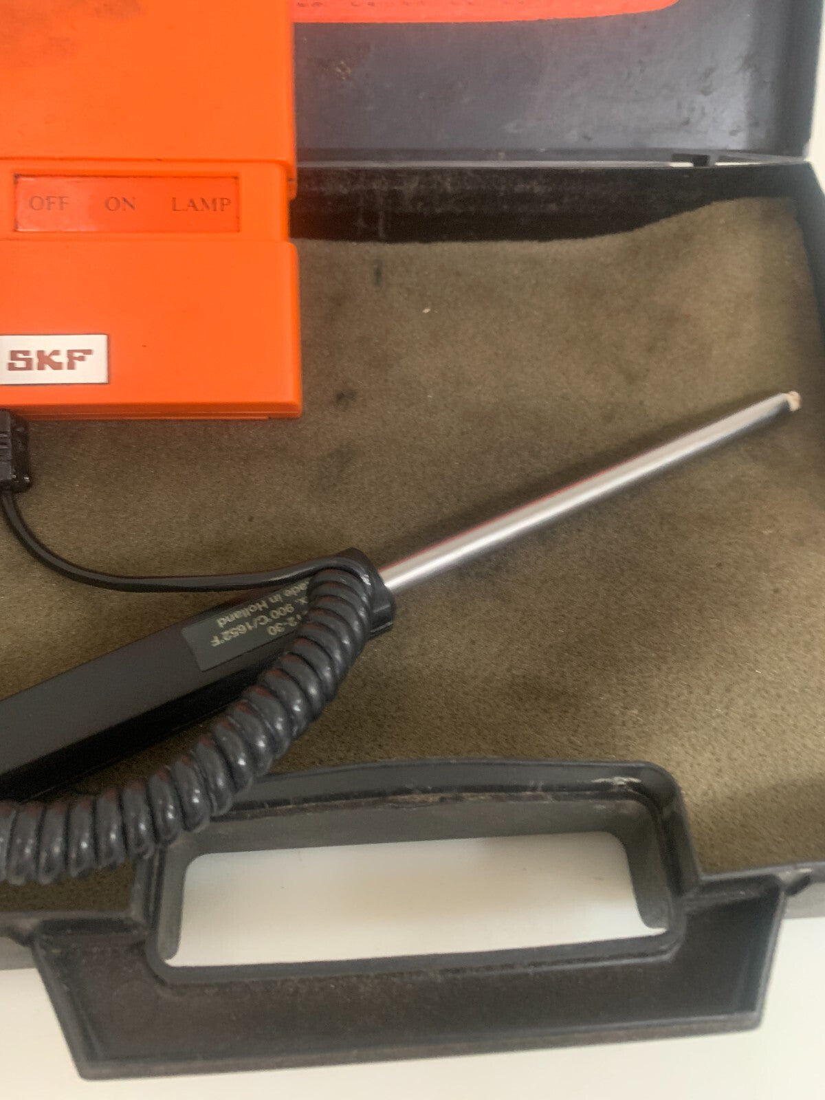 SKF DIGITAL THERMOMETER WITH PROBE 729117 A