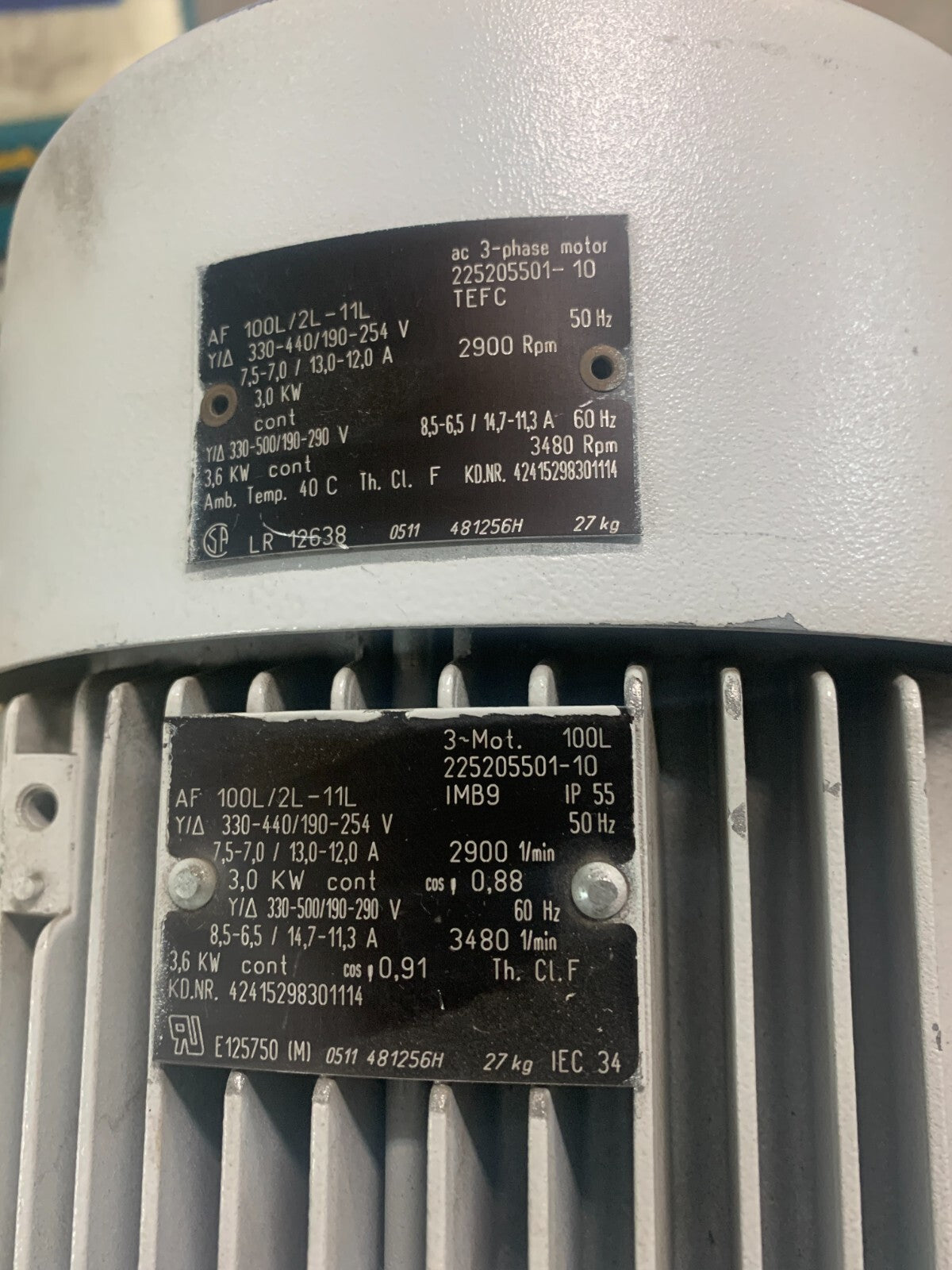 Schmalz Vacuum Blower SB-M AF 100L/2L-11L3