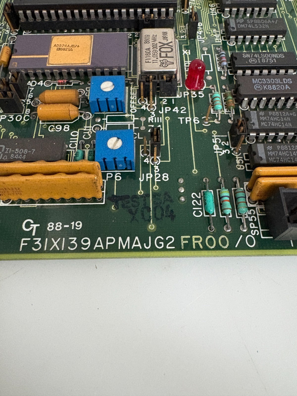 GENERAL ELECTRIC SERVO DRIVE BOARD 531X139APMABM6 F3IXI39APMAJG2